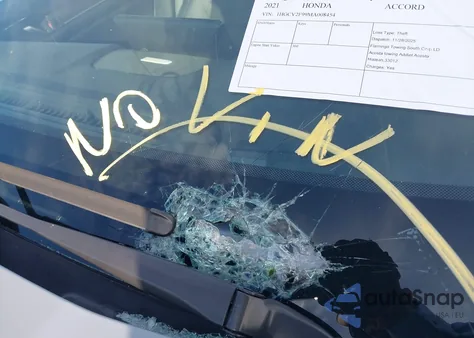 2021 Honda Accord Touring from USA, damaged, VIN 1HGCV2F99MA008454